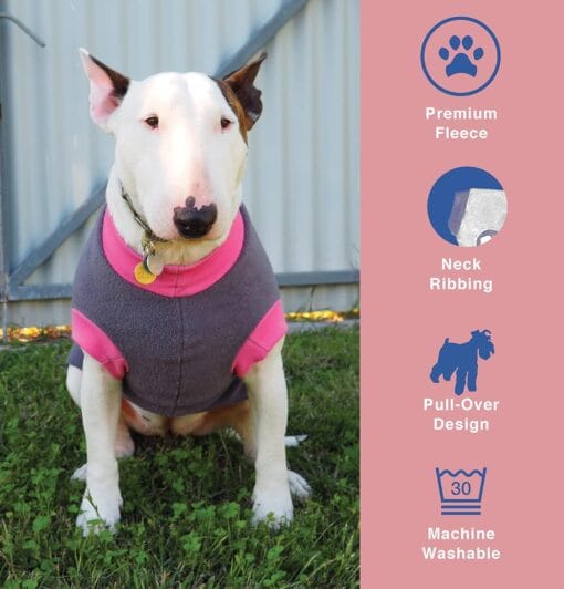 pull over dog coat