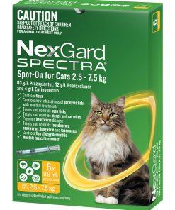 Nexgard Spectra Spot-On for Cats 6 Pack